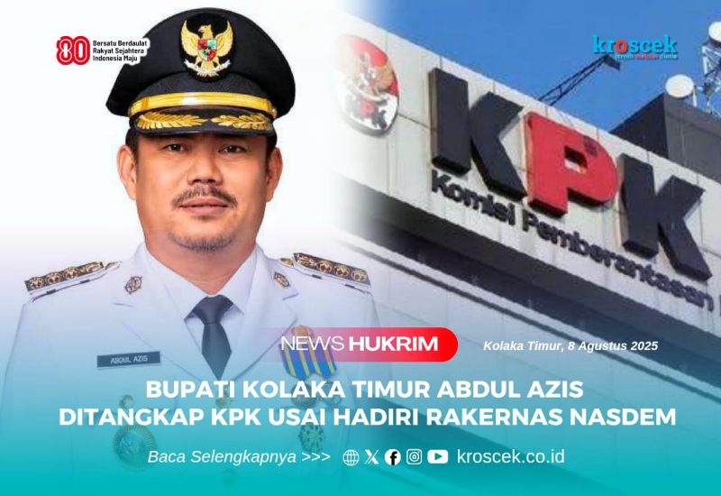 Penangkapan dilakukan KPK usai Abdul Azis menghadiri agenda Rapat Kerja Nasional (Rakernas) Partai NasDem di Makassar, Kamis malam (07/08/2025).