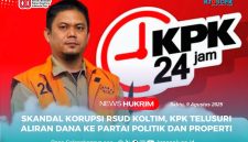 KPK resmi menetapkan Abdul Azis Tersangka Utama dalam Pusaran Kasus Tindak Pidana Korupsi Rumah Sakit Koltim.