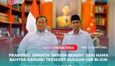 Presiden Prabowo Subianto bersama Anggota DPR RI Dapil Sultra, Bahtra Banong yang juga sebagai kader Partai Gerindra. Foto: Istimewa Watermark LenteraSultra.com.