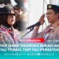 Bupati Konawe Utara (Konut), H. Ikbar, S.H., M.H., berdiri tegak di podium, suaranya lantang tapi tetap ramah saat memberikan komando pada Jambore Pramuka Konut di pelataran Kantor Dinas Perhubungan Konawe Utara, Kamis (14/08/2025).