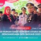 HARI KEMERDEKAAN - Prosesi penyematan penghargaan secara simbolis diserahkan oleh Kepala Kepolisian Resort (Kapolres) Konawe Utara, AKBP Rico Fernanda, S.H., S.I.K., M.H., kepada Plt Direktur BLUD RS Konawe Utara, Riska L., S.ST., M.Kes., disaksikan langsung Bupati dan Wakil Bupati Konawe Utara, H. Ikbar, S.H., M.H., dan H. Abuhaera, S.Sos., M.Si, di Pelataran Kantor Bupati Konut, Wanggudu, Minggu (17/08/2025)