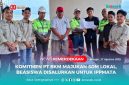 PT Bumi Konawe Minerina (BKM) menyalurkan bantuan beasiswa pendidikan melalui program Pengembangan dan Pemberdayaan Masyarakat (PPM) kepada pelajar dan mahasiswa yang tergabung dalam Ikatan Pemuda Pelajar Mahasiswa Tapunggaya dan Tapuemea (IPPMATA).