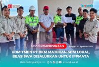 PT Bumi Konawe Minerina (BKM) menyalurkan bantuan beasiswa pendidikan melalui program Pengembangan dan Pemberdayaan Masyarakat (PPM) kepada pelajar dan mahasiswa yang tergabung dalam Ikatan Pemuda Pelajar Mahasiswa Tapunggaya dan Tapuemea (IPPMATA).