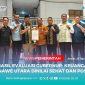 Trend Positif Keuangan Konut - Sekretaris Daerah Kabupaten Konawe Utara, Dr. Safruddin, S.Pd., M.Pd., Didampingi Wakil Ketua I DPRD Konut, I Made Tarubuana, S.Si, dan Unsur Pimpinan OPD Konut, usai menerima Hasil evaluasi Rancangan Peraturan Daerah (Ranperda) Kabupaten/Kota se-Sulawesi Tenggara tentang pertanggungjawaban pelaksanaan APBD Konut Tahun Anggaran 2024, serta rancangan Peraturan Bupati terkait penjabaran pertanggungjawaban APBD 2024, di Kendari, Jum'at (22/8/2025).