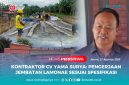 Direktur Utama CV Yama Surya, Yacobus Massang, akhirnya angkat bicara, usai disebut pengerjaan jembatan Lamonae dilakukan asal-asalan dengan ditambal-tambal, Jum'at (22/8/2025).