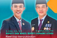 Bupati Konawe Utara, H. Ikbar, S.H., M.H., dan Wakil Bupati Konawe Utara, H. Abuhaera, S.Sos., M.Si., siap Sukseskan Survei Penilaian Integritas (SPI) 2025 yang digelar Komisi Pemberantasan Korupsi (KPK).