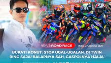 Bupati Konawe Utara, H. Ikbar, S.H., M.H., pastikan Ivent Open Turnamen Road Race Bupati Cup I Konawe Utara Championship 2025 Siap digelar.