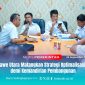 Suasana rapat pemantapan strategi optimalisasi Pendapatan Asli Daerah (PAD) di Kantor Bupati Konawe Utara, Rabu (24/9/2025).