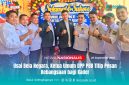 Ketua Umum DPP PBB, Gugum Ridho Putra bersama jajaran pengurus dan kader berfoto pada acara Milad PBB.