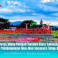 Alun-alun Konasara - Ikon kebanggaan masyarakat Konawe Utara (Konut). Ruang terbuka publik yang terletak di jantung kota Wanggudu sebagai pusat rekreasi dan olahraga, tetapi juga sebagai ruang ekspresi budaya, Jum'at (26/9/2025). (Foto: Muh. Sahrul).