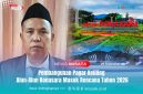 Kepala Badan Keuangan dan Aset Daerah (BKAD) Kabupaten Konawe Utara (Konut), Drs. Irwan, dan Landmark Alun-alun Konasara di Jantung Ibu Kota Wanggudu, Jum'at (26/09/2025).