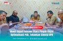 Wakil Bupati Konawe Utara, H. Abuhaera, S.Sos., M.Si., memimpin rapat optimalisasi pengelola PAD, dihadiri seluruh Pimpinan Organisasi Perangkat Daerah (OPD) serta perwakilan perusahaan IBM dan Perumda di Kantor Wabup Konut di Wanggudu, Senin (29/09/2025).
