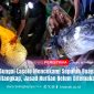 Tim gabungan bersama warga berhasil menangkap beberapa ekor buaya di Sungai Lasolo saat proses pencarian korban yang diterkam, Senin