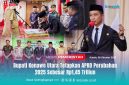 Bupati Konawe Utara, H. Ikbar, S.H., M.H., menandatangani dokumen penetapan Ranperda Perubahan APBD Tahun Anggaran 2025 menjadi Perda, disaksikan unsur Forkopimda di Aula Kantor Bupati Konut, Kamis (9/10/2025).