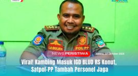Kepala Satuan Polisi Pamong Praja (Satpol-PP) Konawe Utara, La Gulira Sarimu.