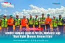 Wakil Bupati Konawe Utara, H. Abuhaera, S.Sos., M.Si., bersama jajaran manajemen PT Stargate Pasific Resources (SPR) saat meninjau progres pembangunan smelter di Desa Molore, Kecamatan Langgikima, Kamis (16/10/2025). Proyek yang telah mencapai 35 persen ini diharapkan menjadi motor penggerak transformasi ekonomi daerah melalui hilirisasi industri nikel.