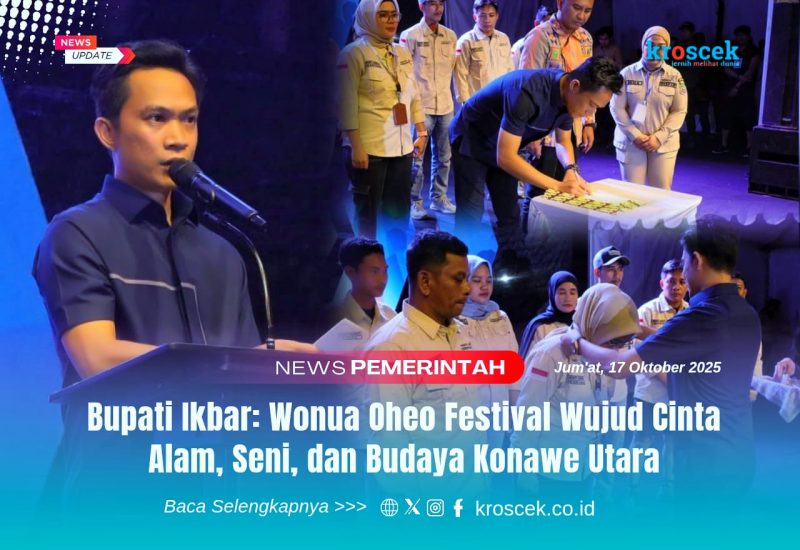 Suasana pembukaan Wonua Oheo Camping Festival 2025 di Pantai Taipa, Jumat malam (17/10/2025). Kegiatan ini menjadi wadah kolaborasi antara alam, budaya, dan generasi muda Konawe Utara dalam memperkuat semangat pariwisata berkelanjutan.