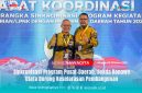 SINKRONISASI PROGRAM - Sekda Konawe Utara, Dr. Safruddin, S.Pd., M.Pd., (kanan) menghadiri rapat koordinasi sinkronisasi program pusat dan daerah tahun 2025, mendorong keselarasan pembangunan daerah dengan kebijakan Nasional.