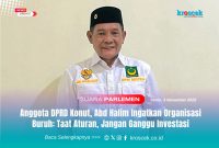 Anggota DPRD Konawe Utara, Abd Halim Alkaf.
