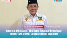 Anggota DPRD Konawe Utara, Abd Halim Alkaf.