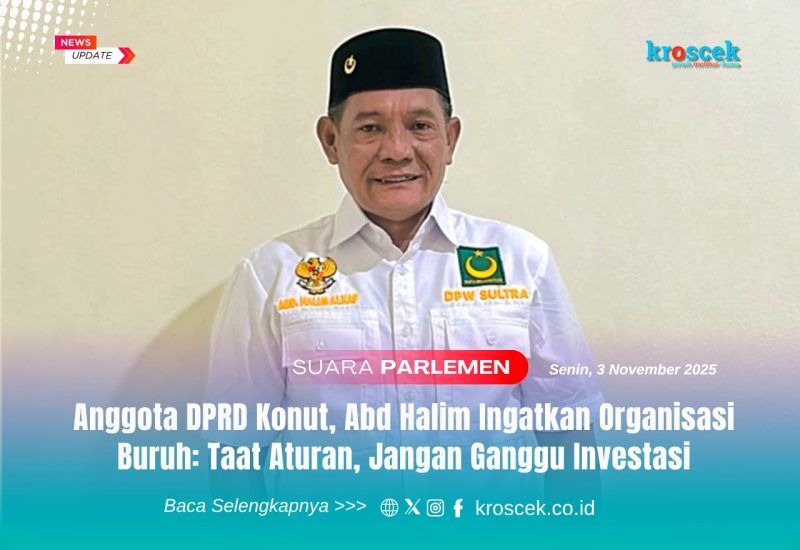 Anggota DPRD Konawe Utara, Abd Halim Alkaf.
