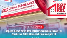 Salah satu Gerai Sembako Koperasi Desa (Kopdes) Merah Putih. Diketahui Kopdes bagian dari KSP Merah Putih, Koperasi Nasional (Kopnas) yang telah berdiri sejak tahun 1972. Mengusung semangat “Bersama Kita Bisa”. Foto: Istimewa