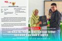 Arifin Lapotende, yang hadir langsung mengambil rapor anaknya, Senandung Putri Lapotende di SMP Negeri 1 Oheo. Sabtu (20/12/2025).