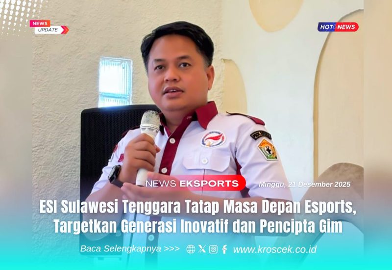 Ketua Harian Esports Indonesia (ESI) Provinsi Sulawesi Tenggara (Sultra), Rusmin Abdul Gani.