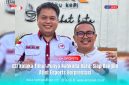 Ketua Harian ESI Sulawesi Tenggara, Rusmin Abdul Gani bersama Andi Arjan Syahputra usai resmi menyandang sebagai Ketua Umum ESI Kolaka Timur periode 2025–2029, Minggu, (21/12/2025).