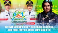 Festival Konasara 2026 menyambut HUT Konawe Utara ke-19 Tahun dan Tahun baru 2926, merupakan representatif dari visi besar pemerintah daerah, memperkuat identitas lokal, menggerakkan ekonomi rakyat dengan menghadirkan Charly Van Houten bersama Treamusic hadir sebagai bintang tamu utama.