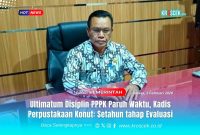 Kepala Dinas Perpustakaan dan Arsip Daerah Kabupaten Konawe Utara (Konut), Djunaedy, S.Pd., M.Si.