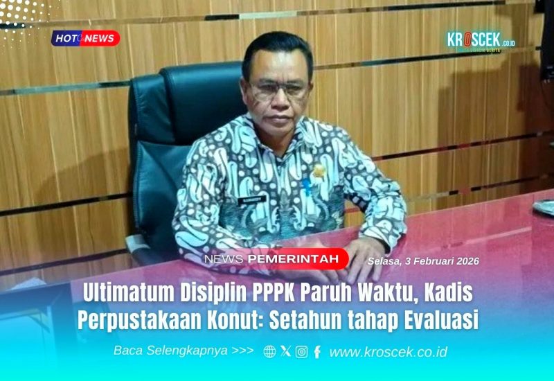 Kepala Dinas Perpustakaan dan Arsip Daerah Kabupaten Konawe Utara (Konut), Djunaedy, S.Pd., M.Si.