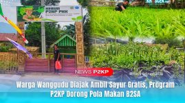 KEBUN P2KP - Gerbang Kebun P2KP PKK Kelurahan Wanggudu, Kecamatan Asera, Kabupaten Konawe Utara (Konut) sebagai pusat pengembangan pangan keluarga.