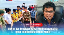 Wakil Ketua Komisi V Dewan Perwakilan Rakyat Republik Indonesia (DPR RI), Ir. Ridwan Bae, menunjukkan kerja nyata sebagai budget advocacy politics di Parlemen Dunia.
