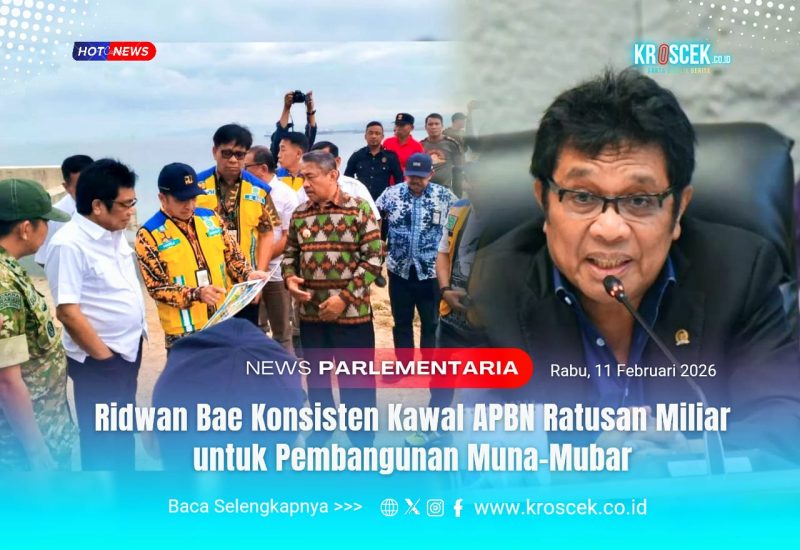 Wakil Ketua Komisi V Dewan Perwakilan Rakyat Republik Indonesia (DPR RI), Ir. Ridwan Bae, menunjukkan kerja nyata sebagai budget advocacy politics di Parlemen Dunia.