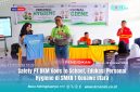 Program Safety Goes to School PT BKM mengedukasi siswa SMKN 1 Konawe Utara tentang pentingnya personal hygiene sebagai bagian dari budaya keselamatan dan kesehatan, Rabu (11/02/2026).